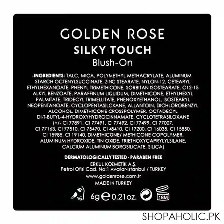 golden rose silky touch blush on, 208 image5