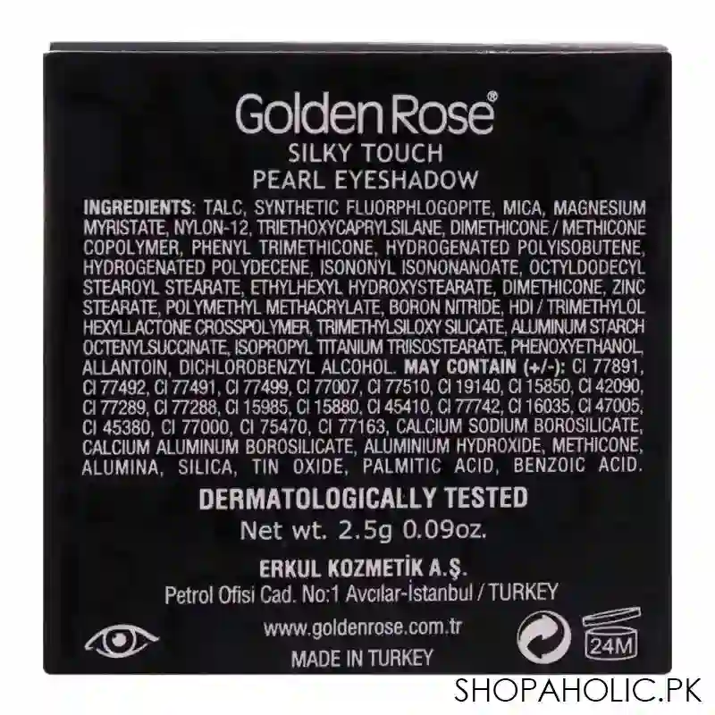 golden rose silky touch pearl eyeshadow, 131, paraben free image5