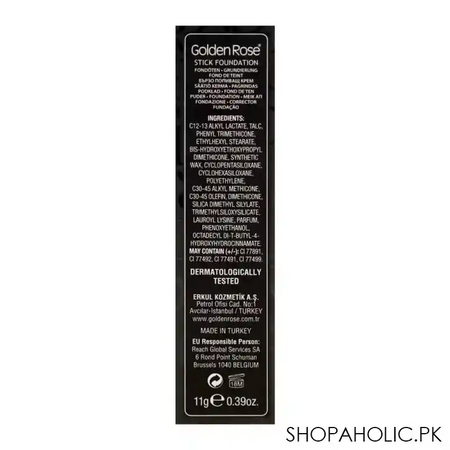 golden rose stick foundation, matte finish + long lasting, 06 image5