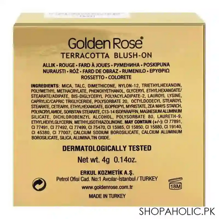 golden rose terracotta blush on, 04 image4