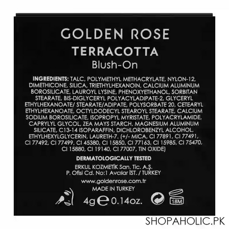 golden rose terracotta blush on, 06 image4