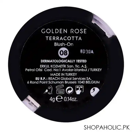 golden rose terracotta blush on, 08 image3