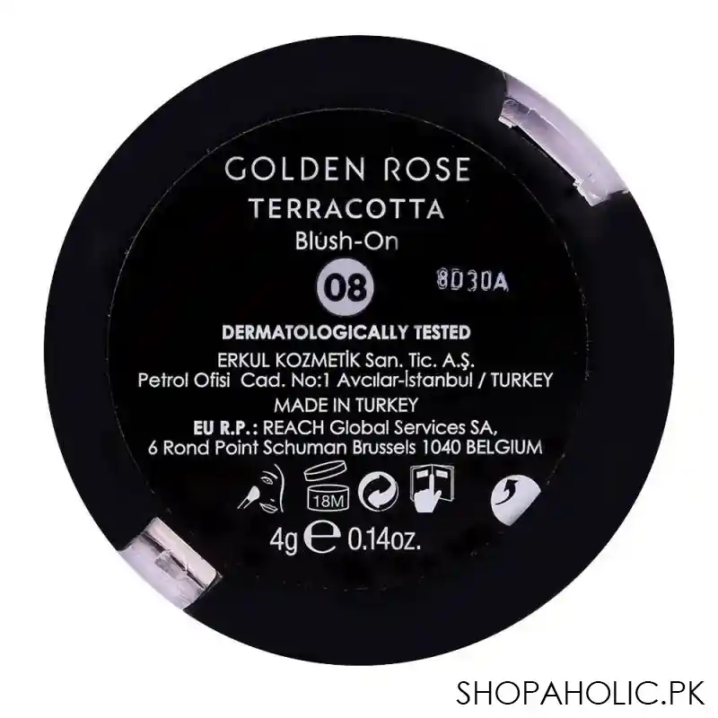 golden rose terracotta blush on, 08 image3