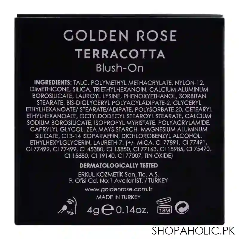 golden rose terracotta blush on, 08 image5