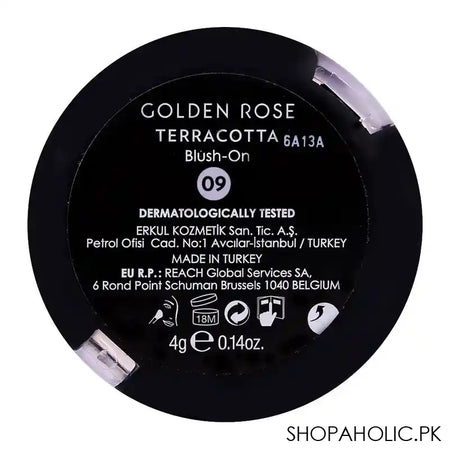 Golden Rose Terracotta Blush-On, 09 - Image 4