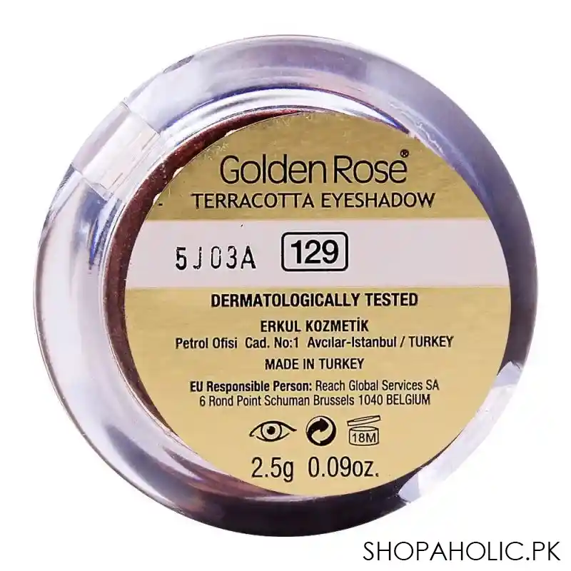 golden rose terracotta eyeshadow, 129 image2
