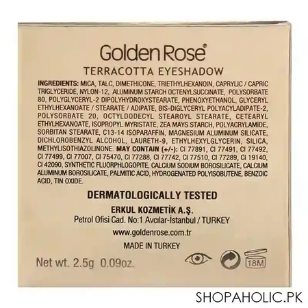 golden rose terracotta eyeshadow, 130 image5