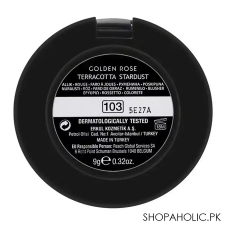 golden rose terracotta stardust blusher, 103 image3