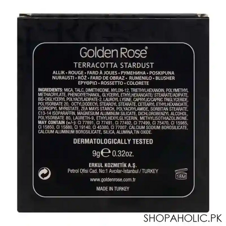 golden rose terracotta stardust blusher, 103 image5