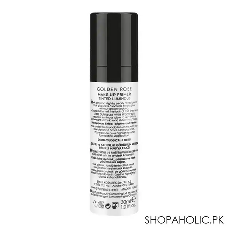 golden rose tinted luminous make up primer image2