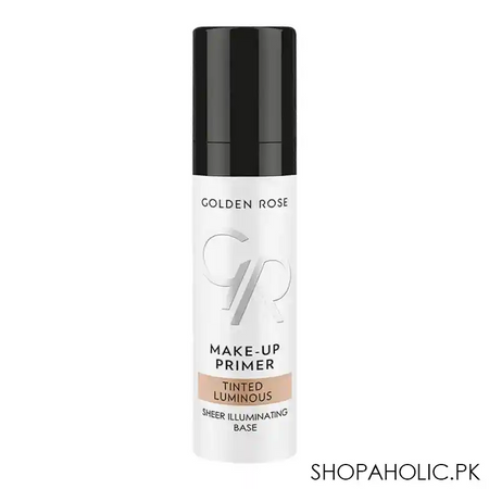 golden rose tinted luminous make up primer main image