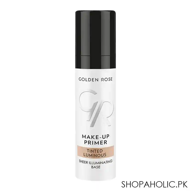 golden rose tinted luminous make up primer main image
