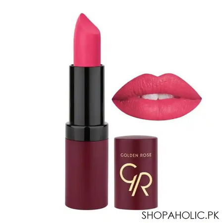 golden rose velvet matte lipstick, 04 main image