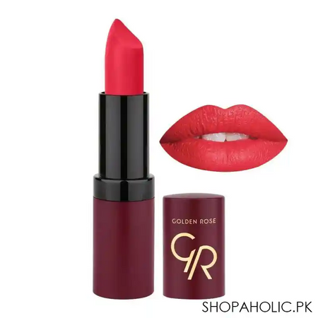 golden rose velvet matte lipstick, 06 main image