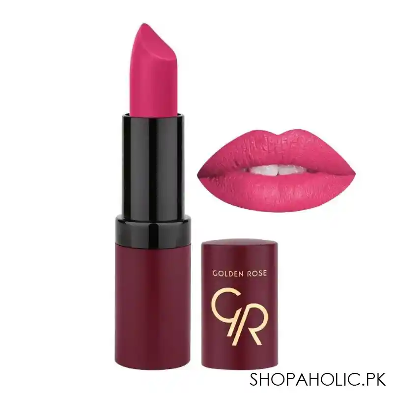 golden rose velvet matte lipstick, 11 main image