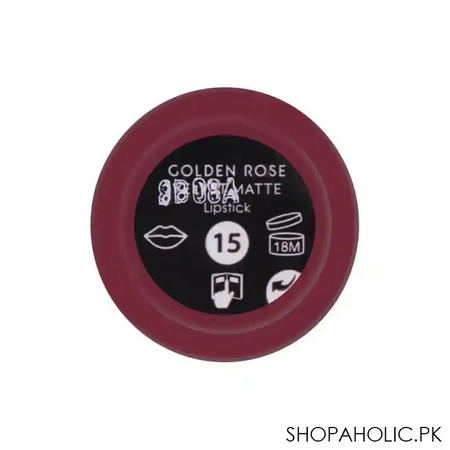 golden rose velvet matte lipstick, 15 image3