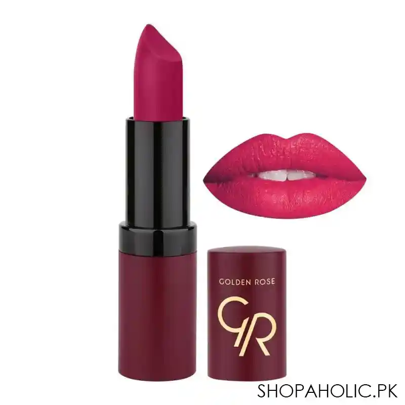 golden rose velvet matte lipstick, 19 main image