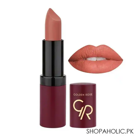 golden rose velvet matte lipstick, 27 main image