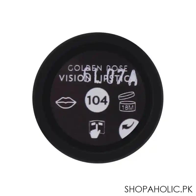 golden rose vision lipstick, 104 image3