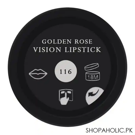 golden rose vision lipstick, 116 image3