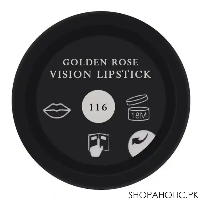 golden rose vision lipstick, 116 image3