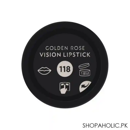 golden rose vision lipstick, 118 image3