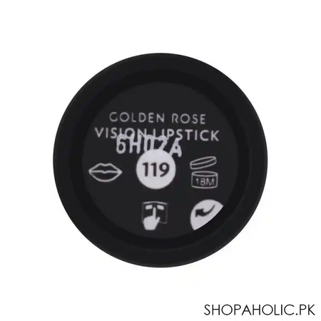 golden rose vision lipstick, 119 image3