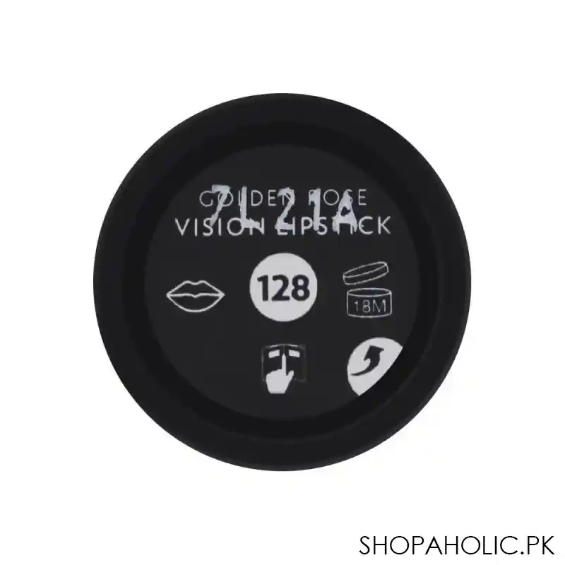 golden rose vision lipstick, 128 image3