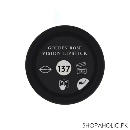 golden rose vision lipstick, 137, with vitamin e image4