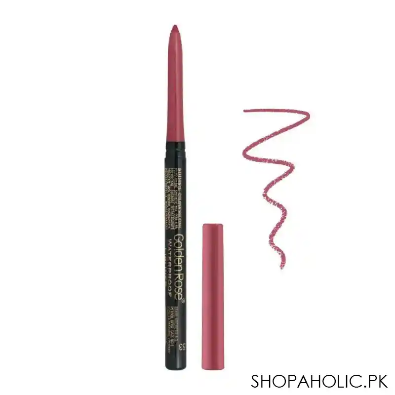 golden rose waterproof lip liner, 53 main image
