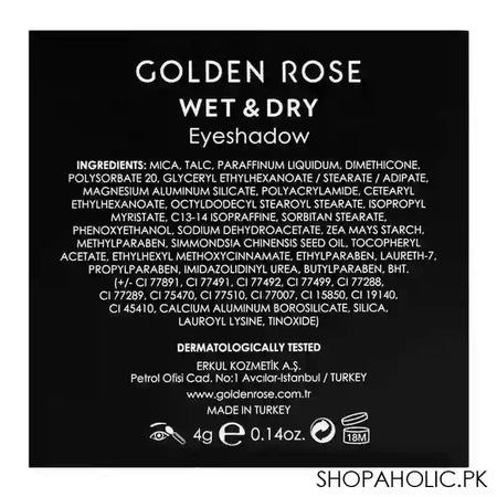 Golden Rose Wet & Dry Eyeshadow, 02 - Image 3