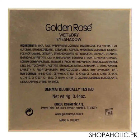 Golden Rose Wet & Dry Eyeshadow, 06 - Image 3