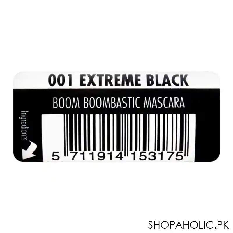 gosh boom boombastic volume mascara, 001 extreme black image3
