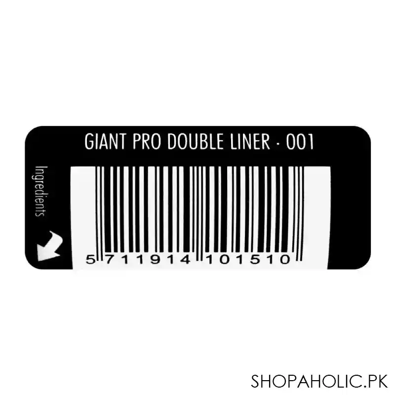 gosh giant pro double eye liner, 001 black image3