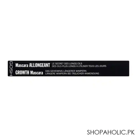 gosh growth mascara the secret of longer lashes, black image4