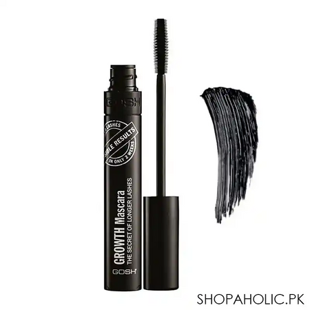 gosh growth mascara the secret of longer lashes, black main image