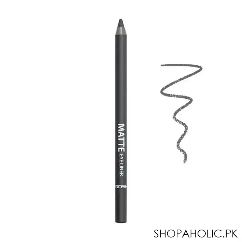 gosh waterproof matte eye liner, 003 grey main image