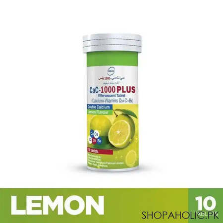 gsk cac 1000 plus lemon, 10 pack main image