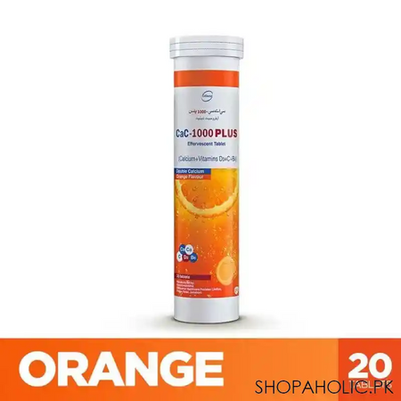 gsk cac 1000 plus orange, 20 pack main image