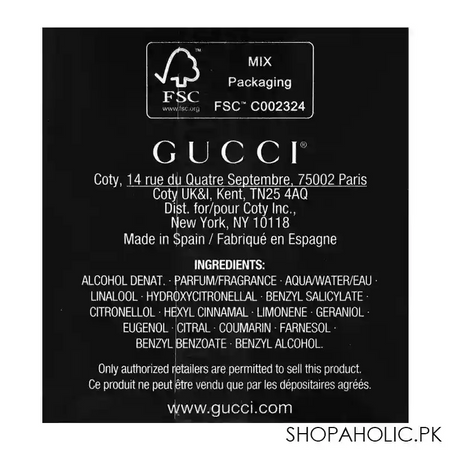 gucci flora gorgeous jasmine eau de parfum, for women, 100ml image2