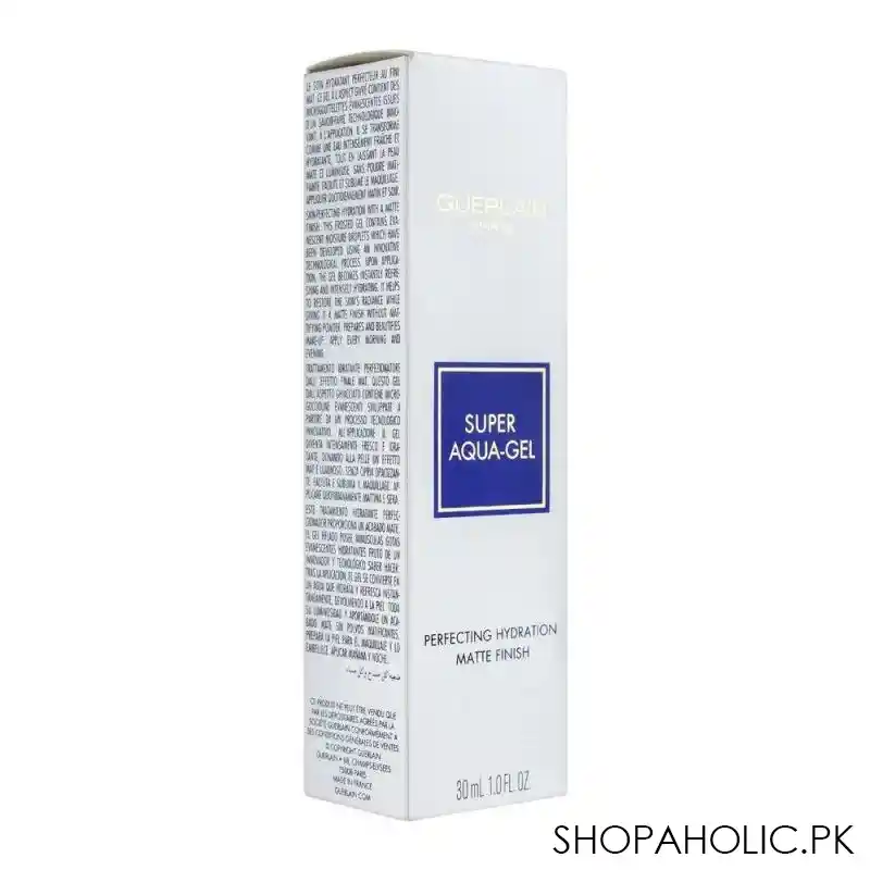 guerlain super aqua gel perfecting hydration matte finish, 30ml image2