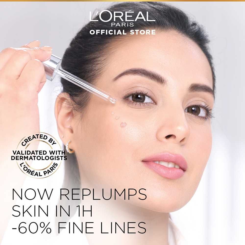 L'Oreal Paris Innovation Revitalift Hyaluronic Acid 1.5% Hyaluron Serum, 15ml - Hydrating, Anti-Aging, Glass Skin - Image 5