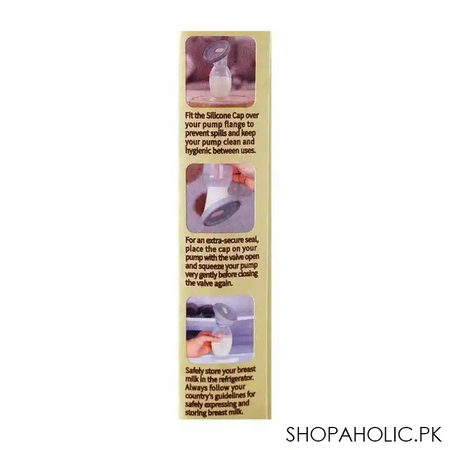haakaa silicone breast pump cap, 1 pack, mhk053 image3