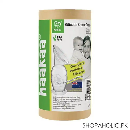 haakaa silicone breast pump gen. 2, 100ml, mhk011 image2