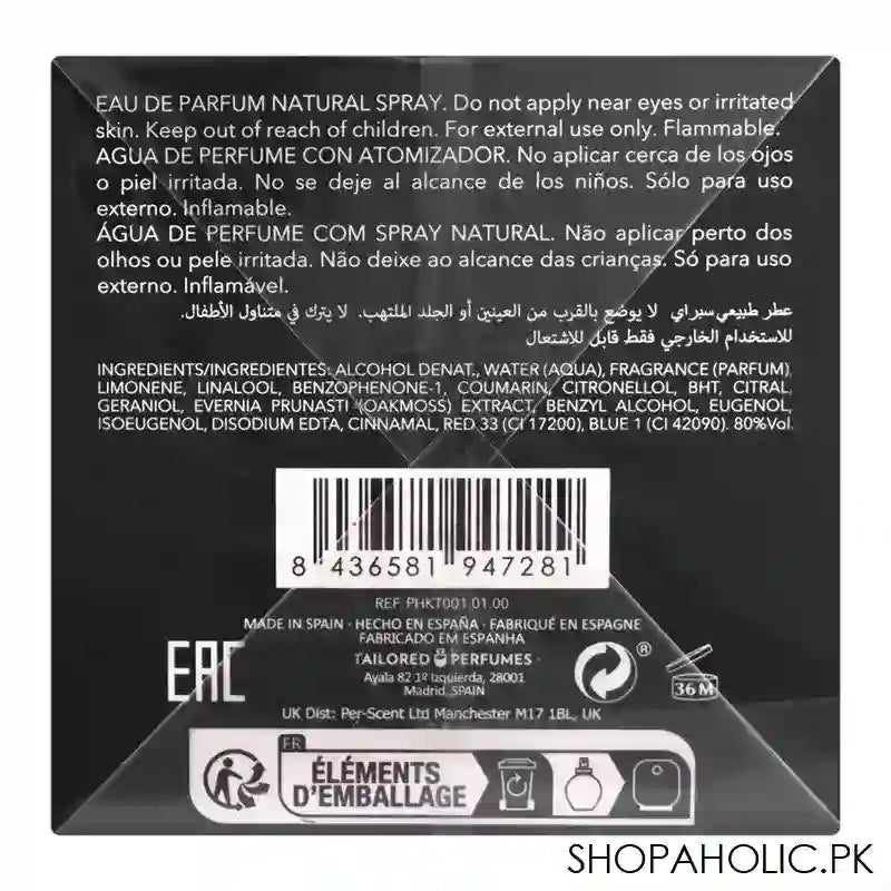 Hackett Bespoke Eau De Parfum, For Men, 100ml - Image 3