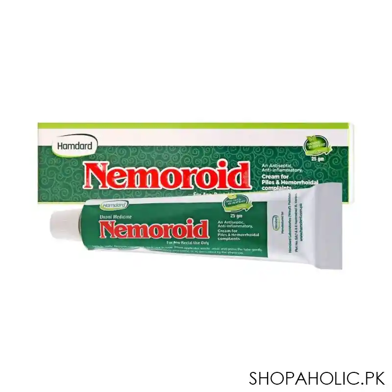hamdard nemoroid antisepctic cream, 25g main image