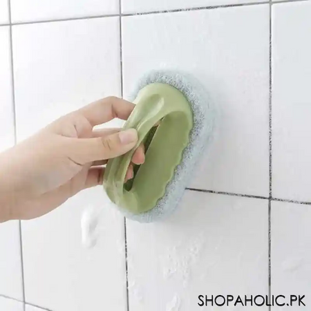 hand cleaning sponge brush image2