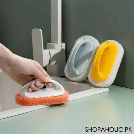 hand cleaning sponge brush image4