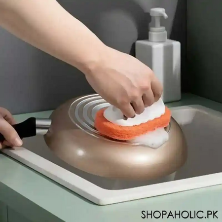 hand cleaning sponge brush main image