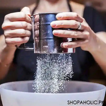 hand press flour sieve filter image5